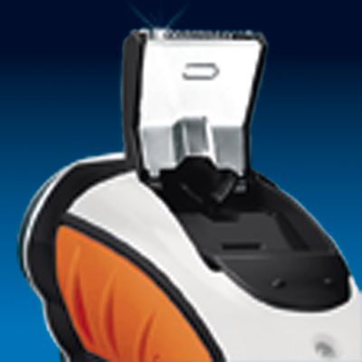 Tondeuse à ressort escamotable