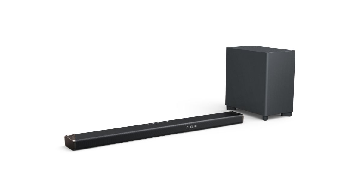 Fidelio Soundbar 5.1.2 with wireless subwoofer B95/10 | Philips