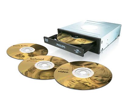 Írja és címkézze DVD-lemezeit egyetlen készülékkel