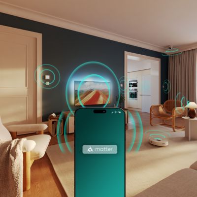 Connectez-vous aux réseaux domotiques intelligents, aux assistants vocaux et bien plus encore