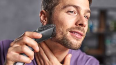 Einfacher und gleichmäßiger Haarschnitt