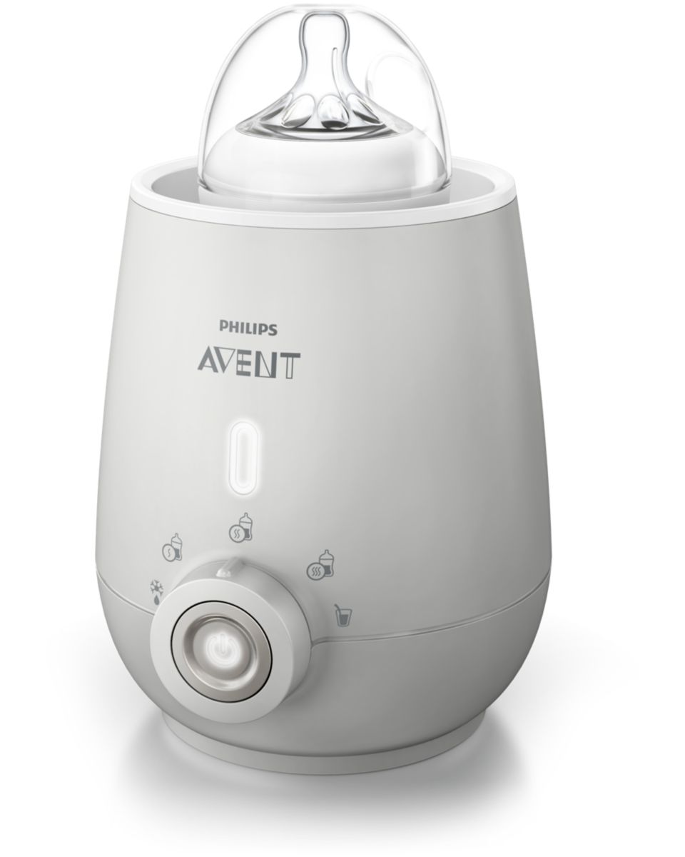 Nieuwe aankomst Messing Spoedig Flessenwarmer die voedingsstoffen behoudt SCF356/00 | Avent