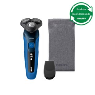 Shaver series 5000 Máquina barbear elétrica a húmido e a seco renovada