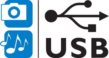 USB üzerinden fotoğraf ve müzik keyfi
