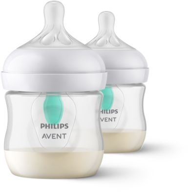Bild von Philips Natural Response - Babyflasche mit Airfree Ventil 0M+ 125ml 2er-Pack - SCY670/02