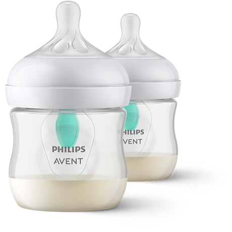 SCY670/02 Philips Avent Natural Response Babyflasche mit Airfree Ventil 0M+ 125ml 2er-Pack