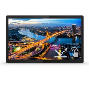 Open-frame touch-screen monitor