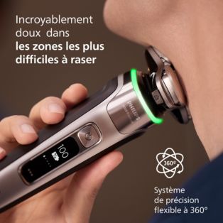 i9000 Prestige Rasoir électrique 100 % étanche avec SkinIQ