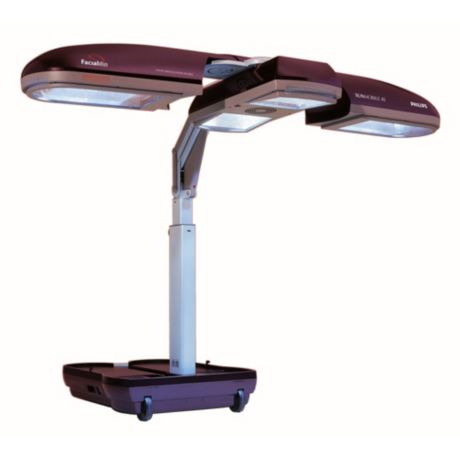 HB971/01  F.B.SOL.4LAMPS RED FACIAL