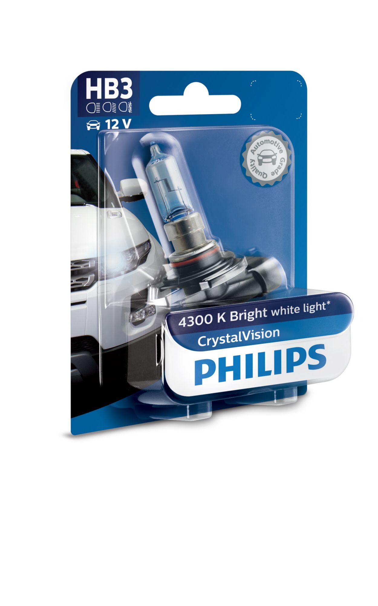  Philips Automotive Lighting H7 CrystalVision Platinum