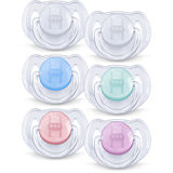 Classic Translucent Pacifier 6-18m, 2 pack