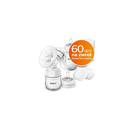 SCD221/00 Philips Avent Laktator ręczny z zestawem do przechowywania pokarmu
