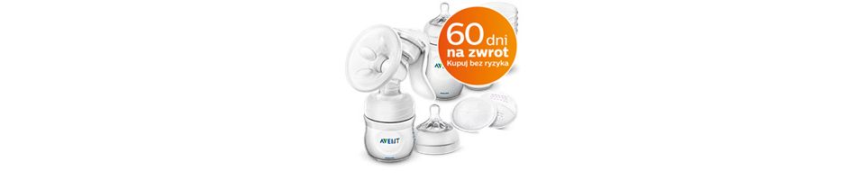 Komfort, więcej pokarmu* Odciąganie, karmienie i przechowywanie