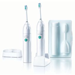 Essence Two rechargeable sonic toothbrushes