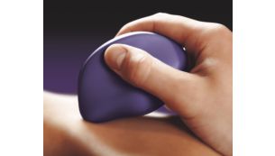 Sensations agréables et sensuelles sur la peau