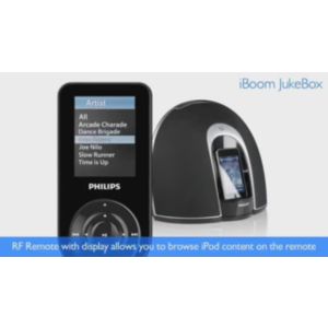 Enjoy iPod in full stereo sound