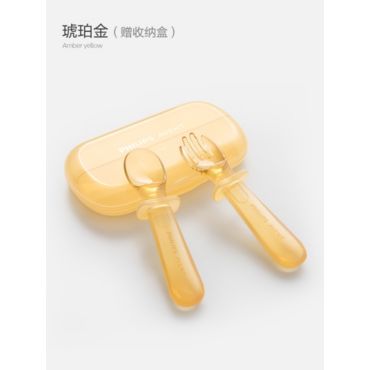 飞利浦 Avent Philips Avent Tableware series 婴幼儿学食叉勺套装