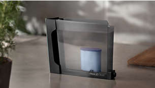Filtr AquaClean: prodlužuje životnost zařízení a zlepšuje chuť kávy*