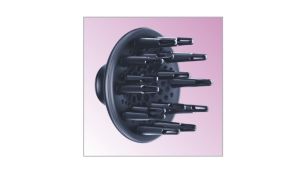 Der Volumendiffusor gibt mehr Volumen für Locken und schwungvolles Styling