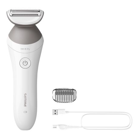 BRL126/00 Lady Shaver Series 6000 Trådløs shaver til våd og tør brug