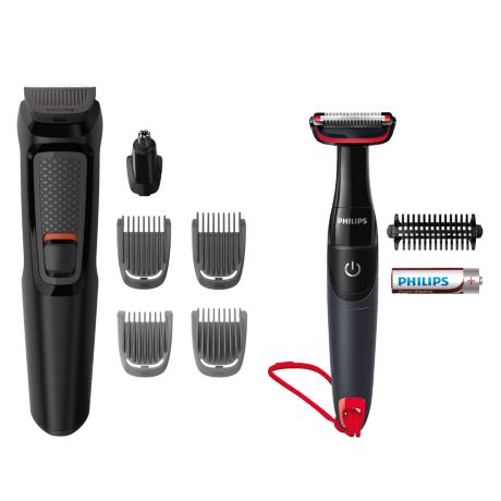 MG3710/85 Multigroom series 3000 6-en-1 Visage