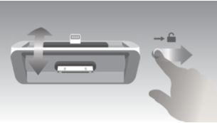 DualDock til opladning og afspilning af Apple-enheder (Lightning og 30 ben)