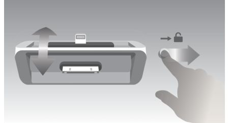 DualDock для зарядки и воспроизведения устройств Apple (коннектор Lightning и 30-контактный разъем)
