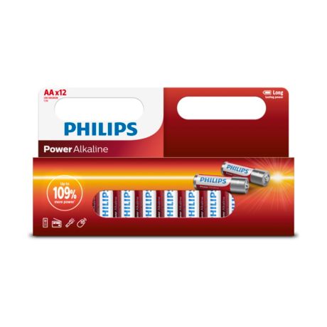 LR6P12W/10 Power Alkaline Pile