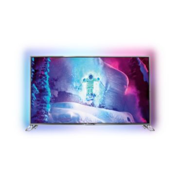 9800 series Īpaši plāns 4K UHD TV, ko darbina Android™