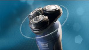 Follows facial contours for a smooth, comfortable shave