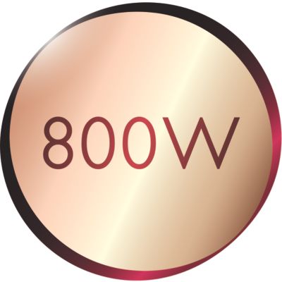 800 W за професионален резултат