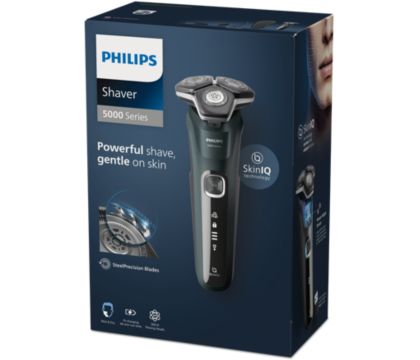 Rasoir électrique Philips Séries 5000 S5884/3, Flex 360°, tondeuse  rétractable, socle de charge + accessoire tondeuse barbe - Le comptoir du  Barbier