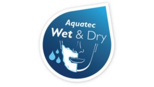 Aquatec 乾濕剃鬚科技，防水和防蒸氣