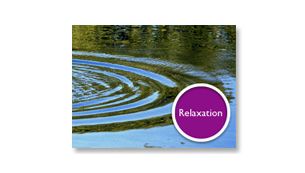 Preloaded relaxation music lets you fall asleep peacefully
