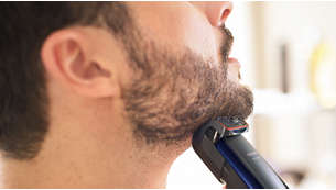 Entretenez une barbe de 3 jours impeccable en utilisant la hauteur de coupe de 0,4 mm tous les jours