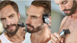 12 части за подстригване на лицето и главата