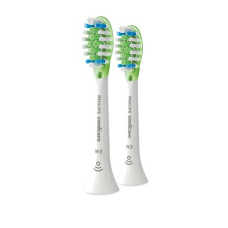 HX9062/65 Philips Sonicare W3 Premium White Standard sonic toothbrush heads