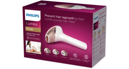 Depiladora PHILIPS Lumea BRI947 IPL 8000 con SenseIQ y Accesorios