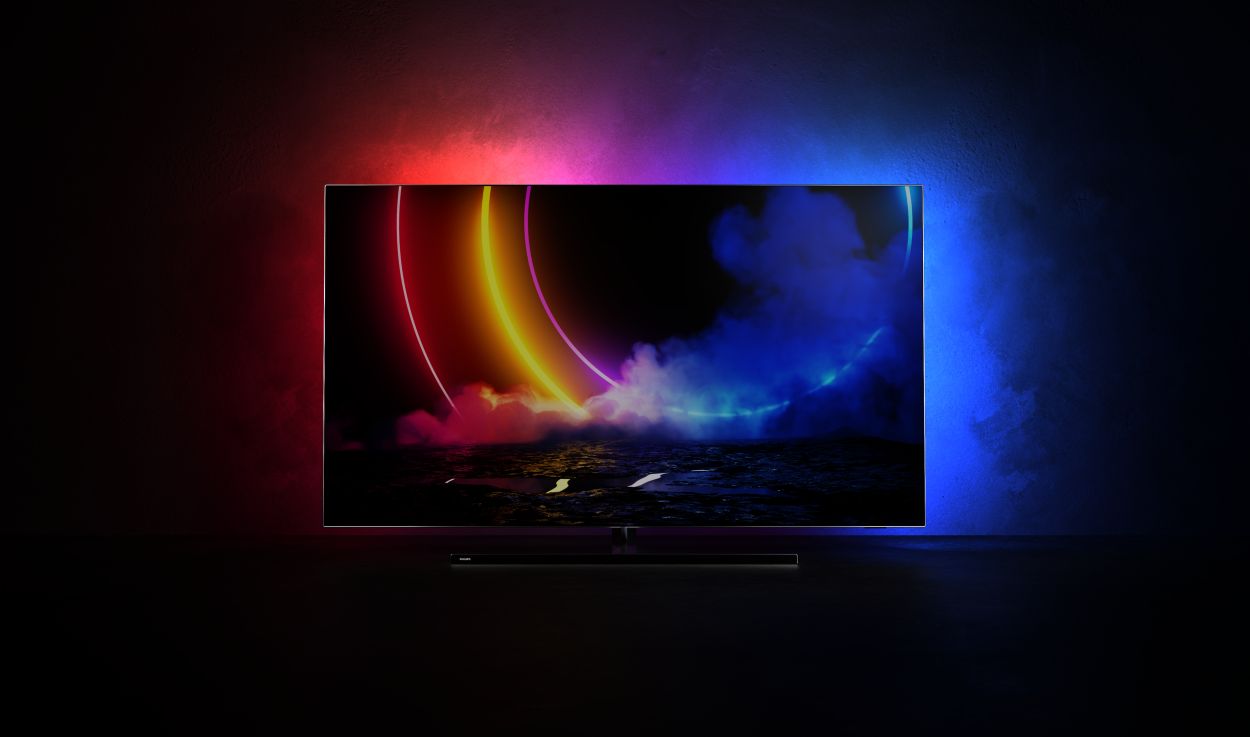 Телевизор 55 с подсветкой эмбилайт. Philips 55oled806/12. Philips 55oled806/12 2021 OLED. Philips oled806 Ambilight. Филипс олед 806 55.