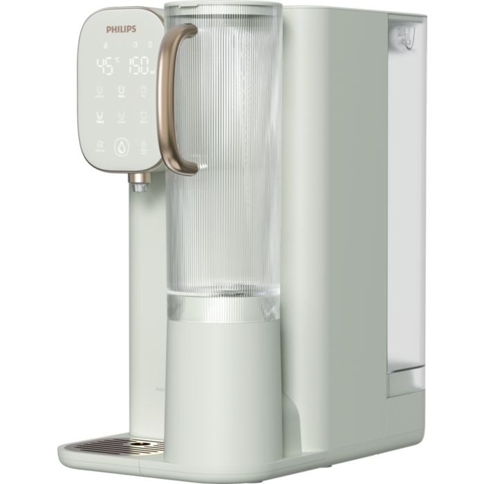 Crisp-tasting water guaranteed, ambient & hot