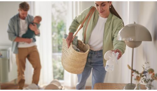 Idéal pour les mamans qui tirent leur lait en déplacement
