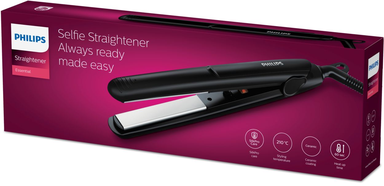 Philips selfie on sale hair straightener hp8303