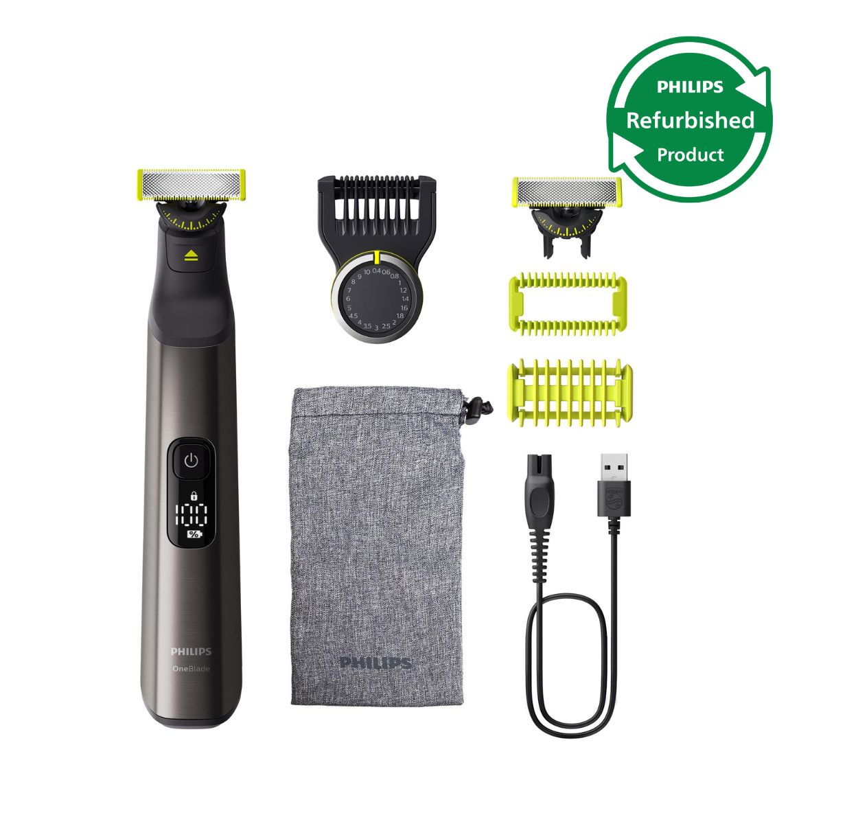 M&uuml;heloses Trimmen, Stylen und Rasieren jeder Haarl&auml;nge*