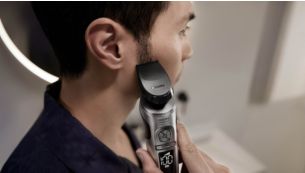 Trimming your mustache and sideburns