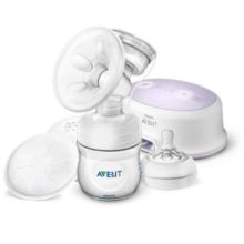 Single electric breast pump