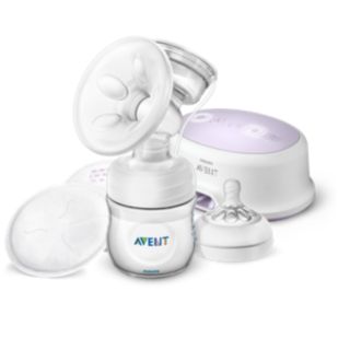 Single electric breast pump