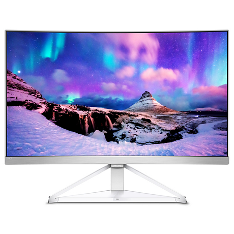 278C7QJCSW/27 Moda Curved LCD monitor with Ultra Wide-Color