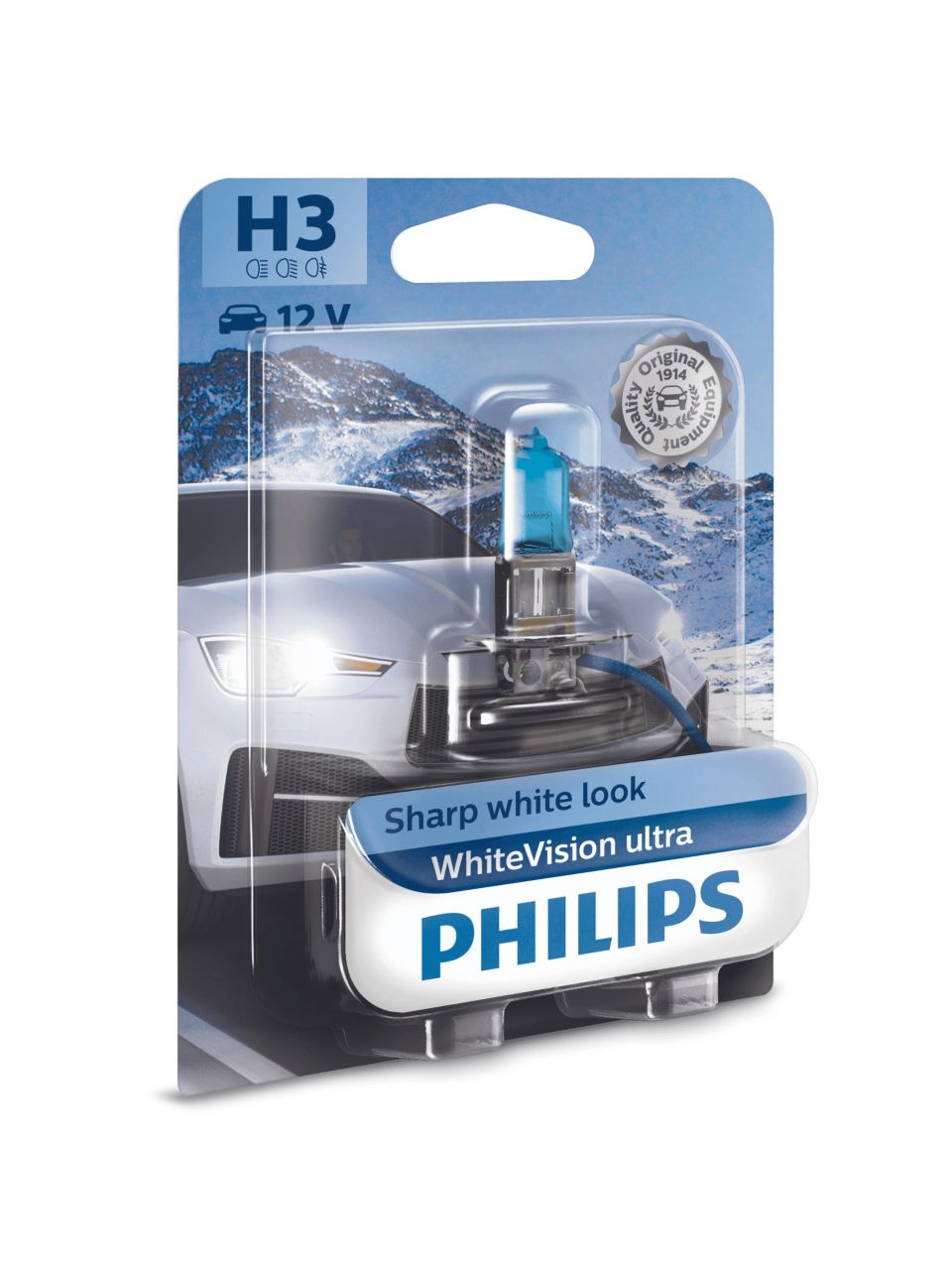 Philips white bulb for outlet car