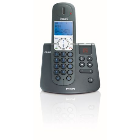 CD4451B/51  Беспроводной телефон с автоответчиком