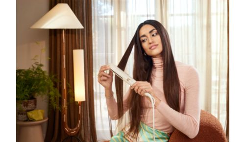 Nienagrzewająca się końcówka dla bezpieczeństwa i łatwości stylizacji